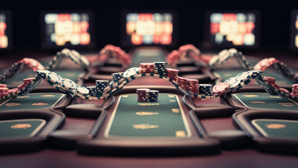 complex musical table patterns