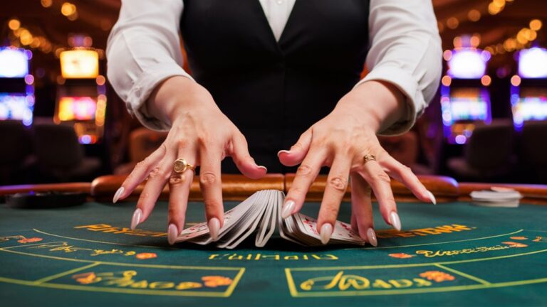 split cards dealer signals