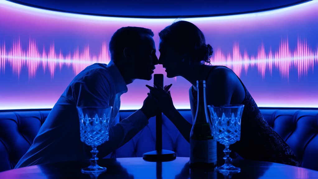 couples sing love songs together