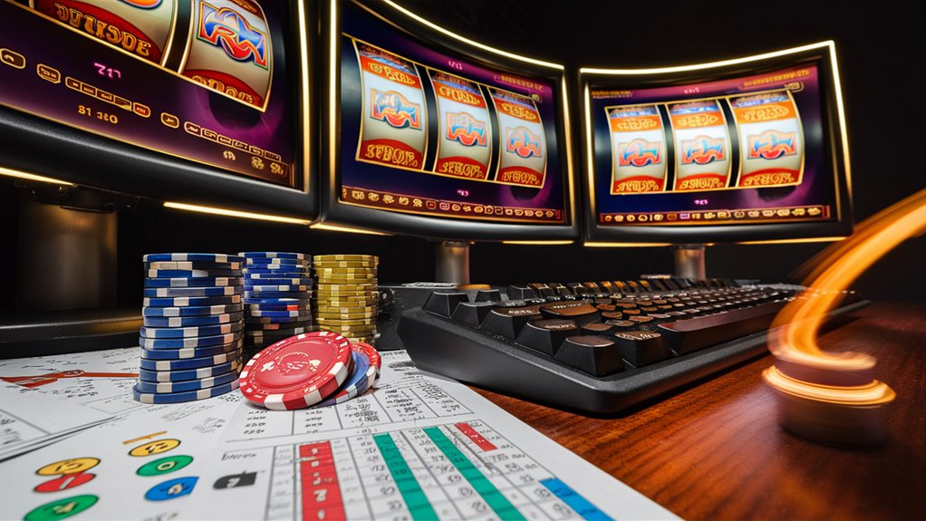 digital gambling game operation