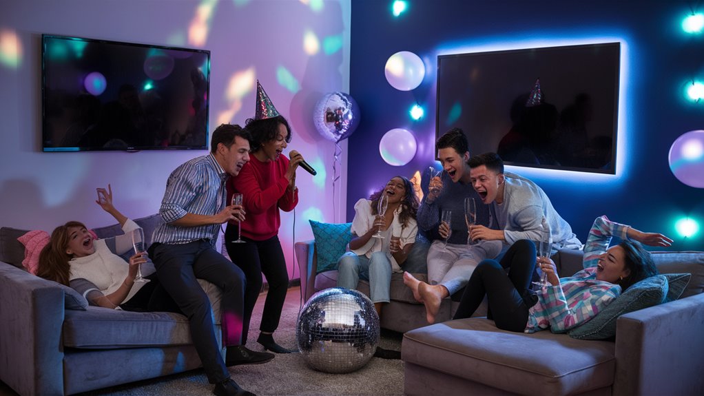 fun birthday karaoke party